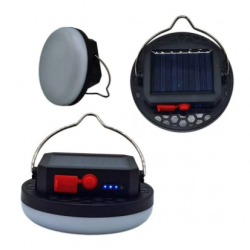 Lampa solara mini Q LED10 putere 10W cu 3 moduri iluminare si agatatoare