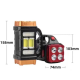 Lampa solara multifunctionala HB-1678 putere 38W