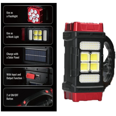 Lampa solara multifunctionala HB-1678 putere 38W