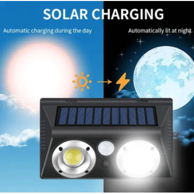 Lampa solara Q TY022 de perete cu LED COB