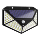 Lampa Solara Senzor De Miscare 100 LED 120 Grade Baterie 18650