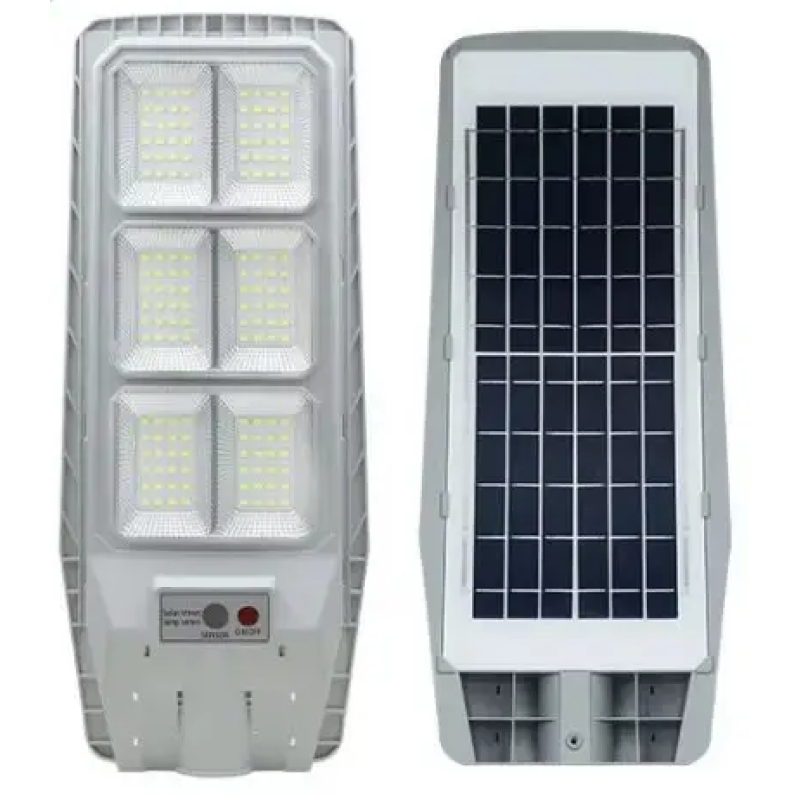 Lampa solara stradala cu senzor de miscare telecomanda 150W cu 6 casete Model JG 806