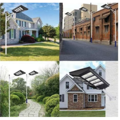 Lampa Solara Stradala Dubla 640 LED 800W 16 CASETE