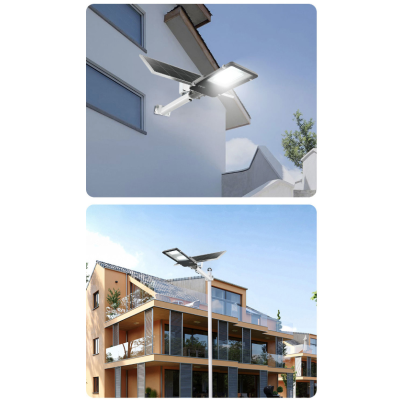 Lampa solara stradala LED 400W cu 6 casete