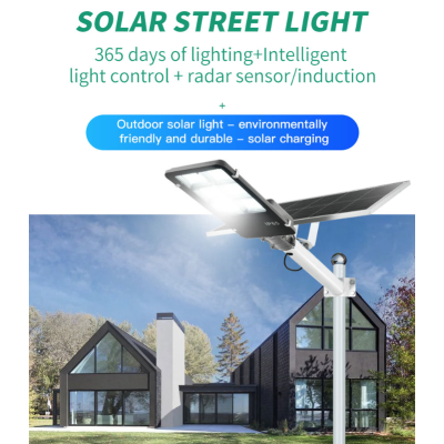 Lampa solara stradala LED 400W cu 6 casete