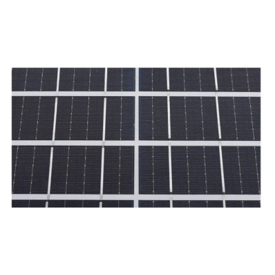 Lampa solara stradala LED 400W cu 6 casete