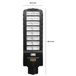 Lampa solara stradala putere 800W cu telecomanda JT9800