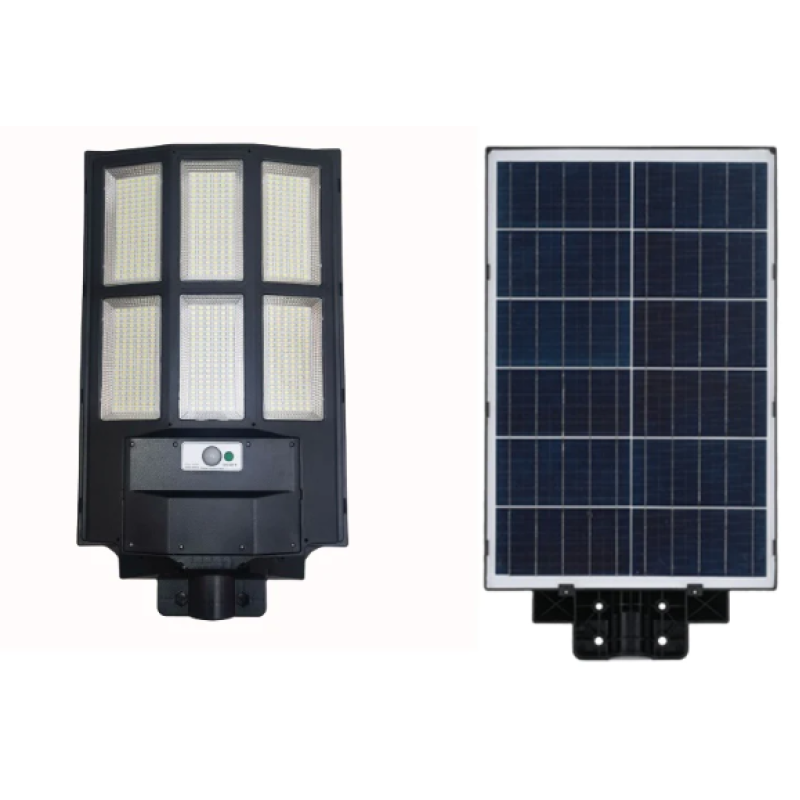 Lampa solara stradala tripla cu telecomanda 1000W 6 CASETE