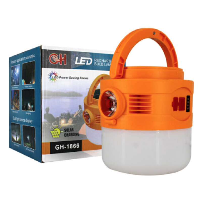 Lampa solara suspendata multifunctionala cu indicator de baterie GH1866
