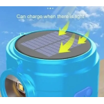 Lampa solara suspendata multifunctionala cu indicator de baterie GH1866