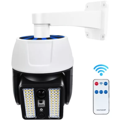 Lampa solara tip camera HW51182 66 SMD LED senzor telecomanda