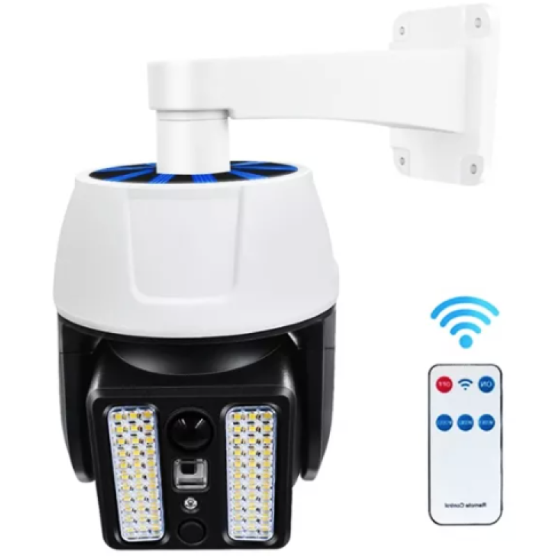 Lampa solara tip camera HW51182 66 SMD LED senzor telecomanda