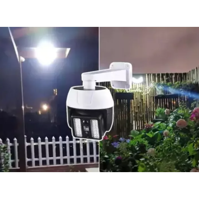 Lampa solara tip camera HW51182 66 SMD LED senzor telecomanda