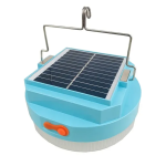 Lampa solara UFO rotunda de exterior cu carlig