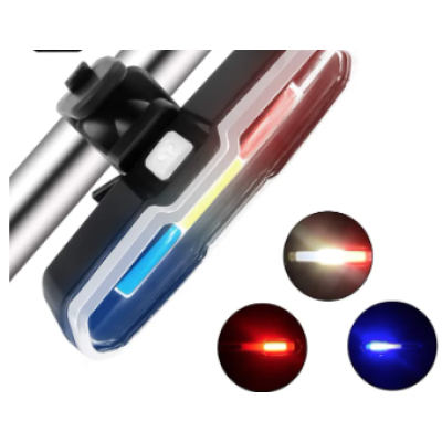 Lampa spate pentru bicicleta ZH 1808 cu lumina in 3 culori