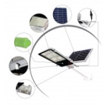 Lampa stradala 300W 6 CASETE Cu Panou Solar si Telecomanda