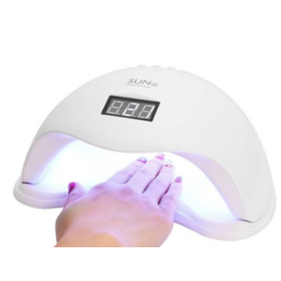 Lampa UV LED cu senzor timer Sun5- 48w Alb