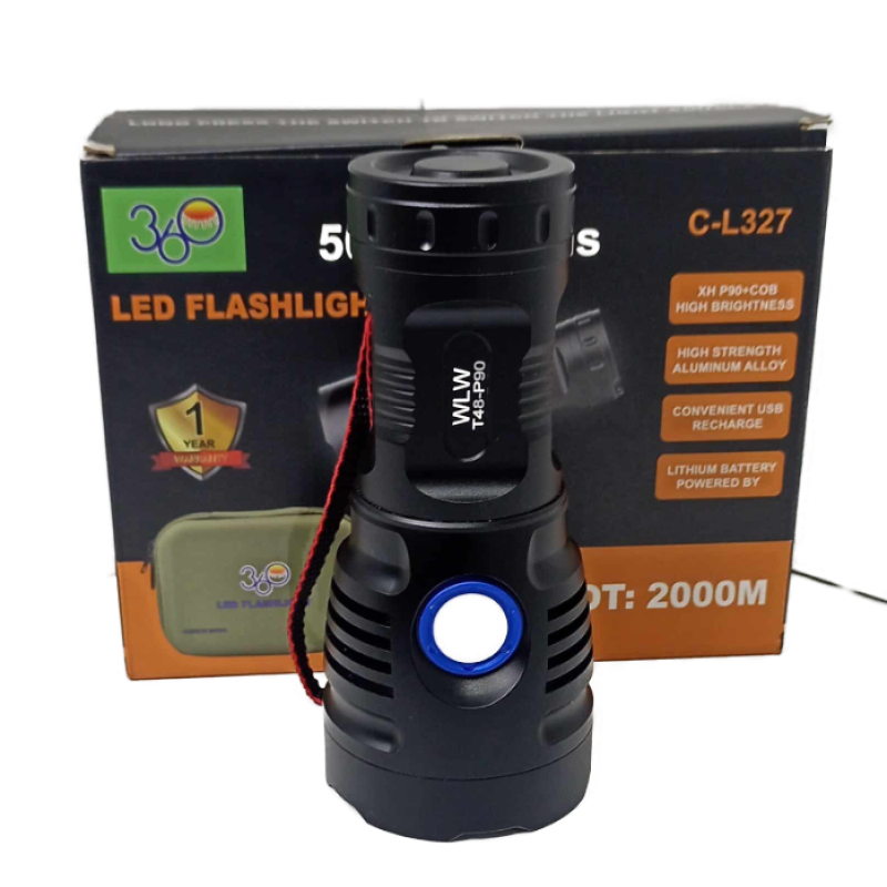 Lanterna 360 LED de mana C-L327