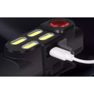 Lanterna cap cu acumulator si 4 setari de lumina KX 211