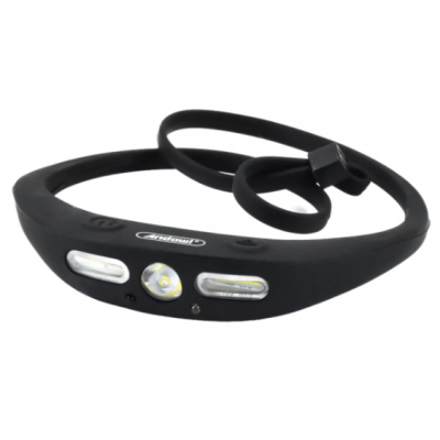 Lanterna Cap Frontala Andowl QTD160 Banda Flexibila LED XPG COB Senzor
