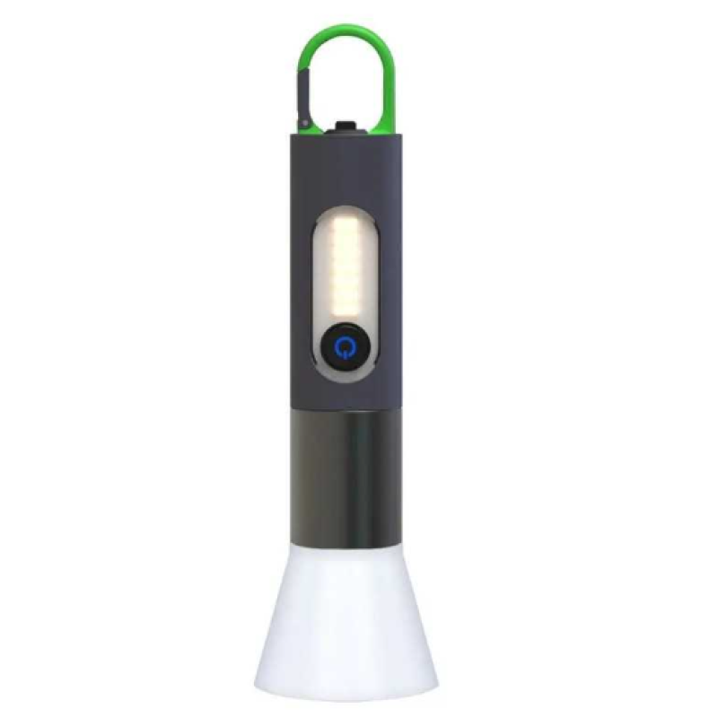 Lanterna de Camping 20cm cu Acumulator si Agatatoare Digital Thunder XST 836