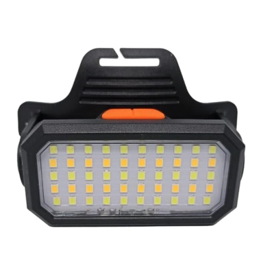 Lanterna de Cap 6 Moduri reincarcabila prin USB 50 LED Rectangulara