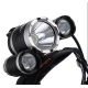Lanterna de cap cu 3 LED reincarcabila R3000
