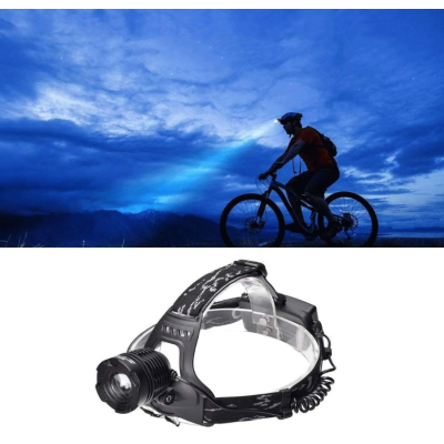 Lanterna de Cap cu Acumulator W634 Mare cu LED XHP50 Puternic