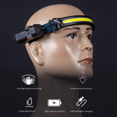 Lanterna de cap cu LED COB W678 