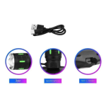 Lanterna de cap cu led si acumulator BL SXB A43 de 30W zoom pentru camping pescuit