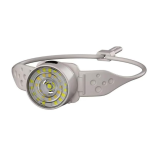 Lanterna de Cap G25 Frontala LED Alb si Color Banda Flexibila USB C 