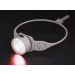 Lanterna de Cap G25 Frontala LED Alb si Color Banda Flexibila USB C 