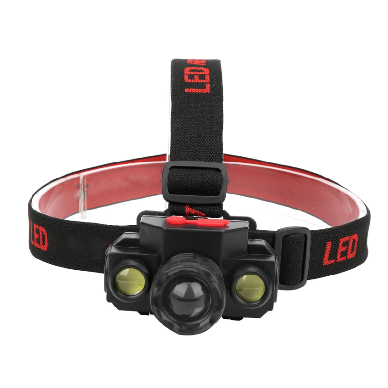 Lanterna de cap KX 1805 cu 3 faze iluminare 180 lm incarcare USB