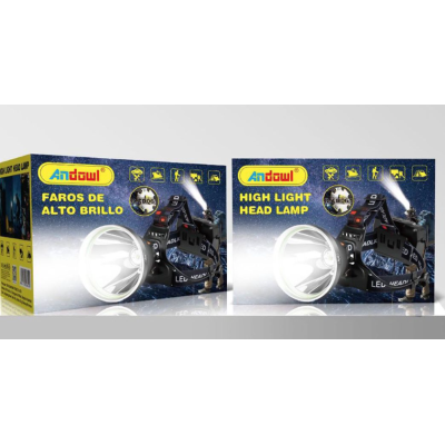 Lanterna de cap Q TD061 de mare putere