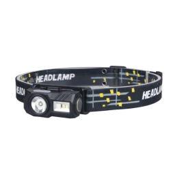 Lanterna de cap T131 cu senzor de miscare si clema pentru palarie USB XPE LED 400 lm