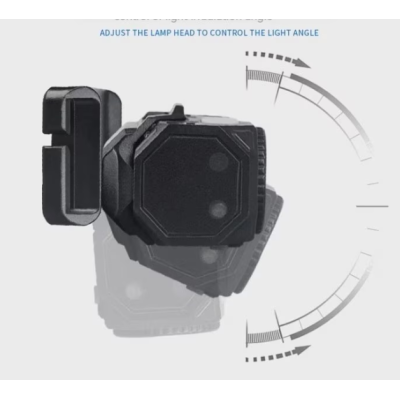 Lanterna de cap T131 cu senzor de miscare si clema pentru palarie USB XPE LED 400 lm