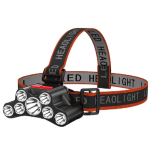 Lanterna de cap T26 cu 7 LED si 4 moduri iluminare USB