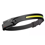 Lanterna de cap tip banda cu acumulator intern frontala si senzor de miscare JF 001