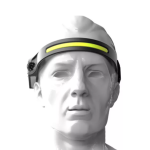 Lanterna de cap tip banda cu acumulator intern frontala si senzor de miscare JF 001