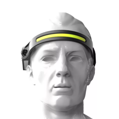 Lanterna de cap tip banda cu acumulator intern frontala si senzor de miscare JF 001