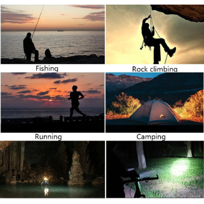 Lanterna de CAP V9 cu LED CREE T6  SE