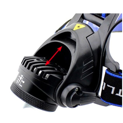 Lanterna de CAP V9 cu LED CREE T6  SE