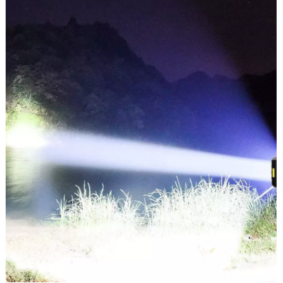 Lanterna de mana 8 LED+COB cu incarcare solara si USB Q SD623