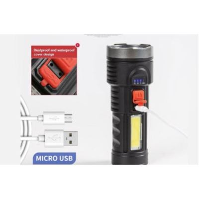 Lanterna de mana BL822 cu incarcare USB si indicator baterie