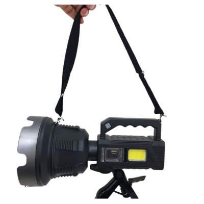 Lanterna de mana cu LED TD 999 de 50W cu 8000 lumeni acumulator integrat lumina laterala COB