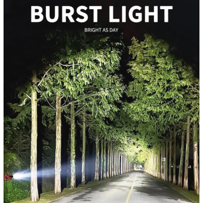 Lanterna de mana LED reincarcabila CB 505A TG cu incarcare USB