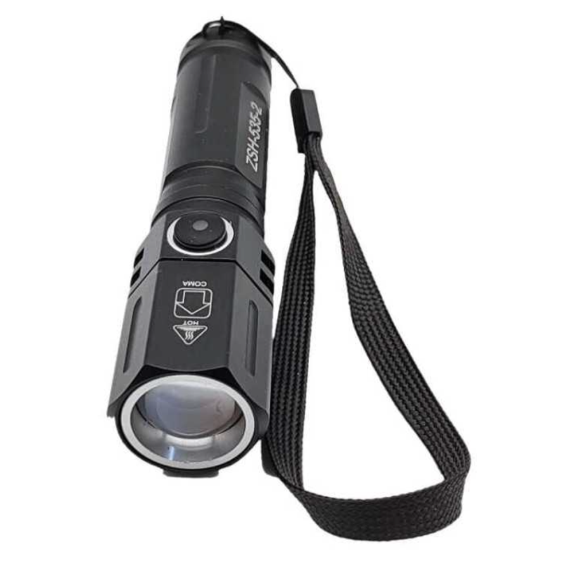 Lanterna de Mana ZSH 535 2 LED 5W Zoom Incarcare USB C acumulator 18650