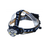 Lanterna frontala de cap 6 LED prindere pe cap RD C085 Negru Galben