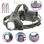 Lanterna frontala de cap BL A29 5 cu 2 acumulatori Li-ion 18650 incarcare USB 5 LED tip P50