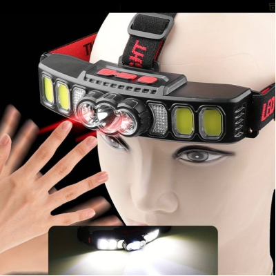 Lanterna frontala de cap LED 6 moduri de iluminare RD C160